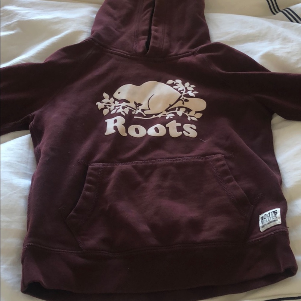 Kids M size roots hoodies
